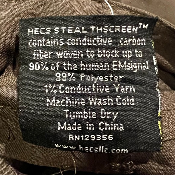 HECS StealthScreen Adventure Safari Mens 2XL Pants Brown Side Adjusters NWT - Picture 12 of 12